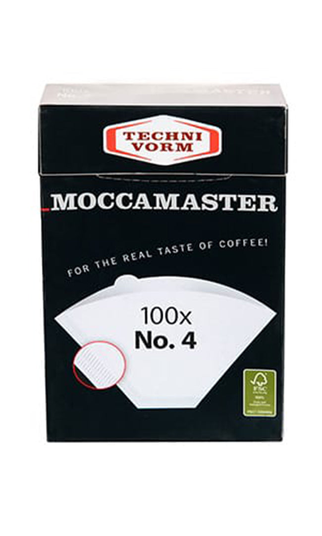 MOCCAMASTER - 100 Filtres papier N°4