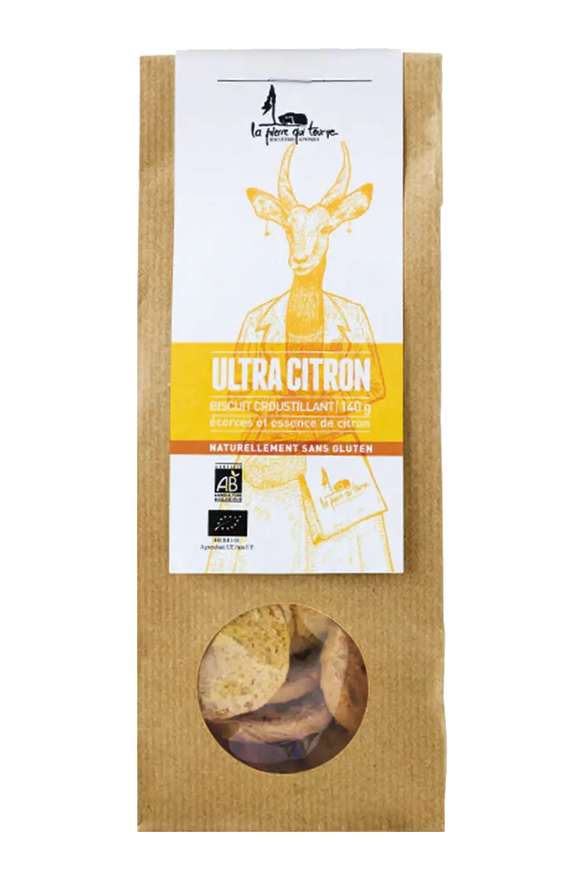 ULTRA CITRON - Biscuits artisanaux Bio citron