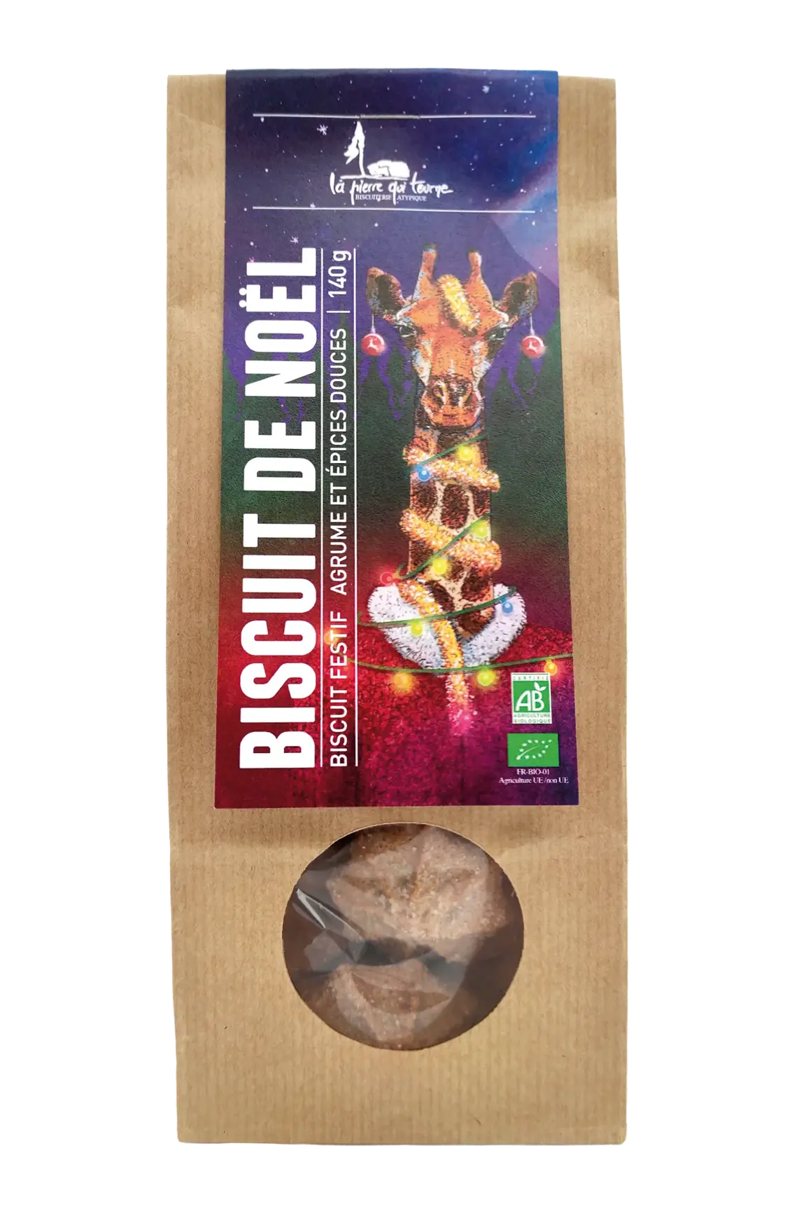// NOËL 2023 // BISCUIT DE NOËL - Biscuits artisanaux Bio orange épices