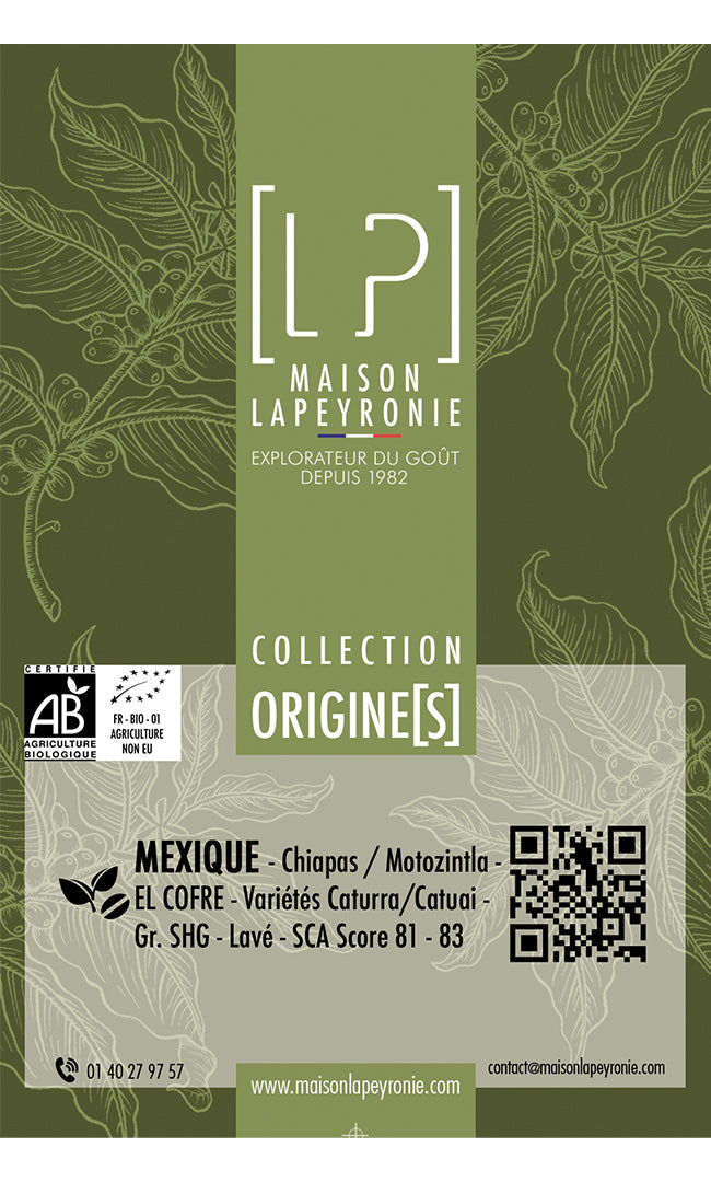 MEXIQUE, El Cofre - Pure Origine BIO