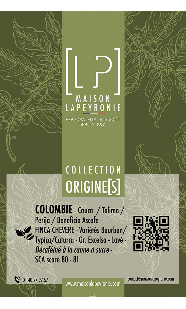 // Décaféiné // COLOMBIE, Finca Chevere - Décaféiné à la canne à sucre