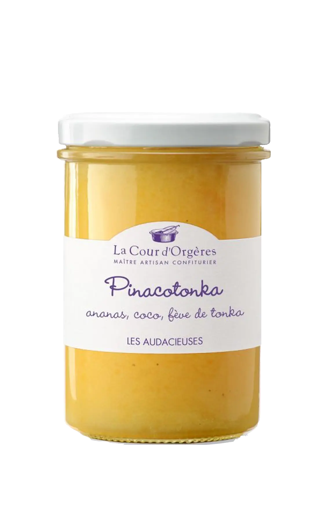 PINACOTONKA - Confiture artisanale ananas coco tonka