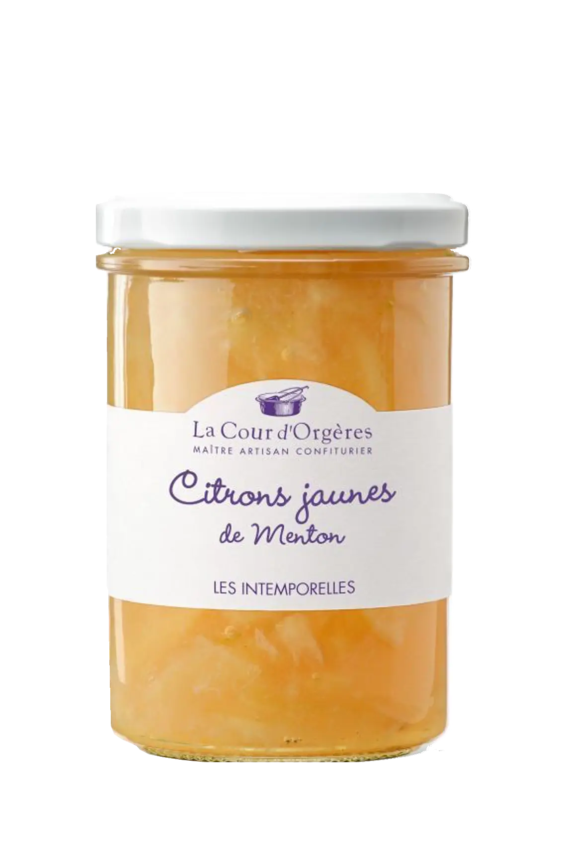 CITRONS JAUNES DE MENTON - Confiture artisanale