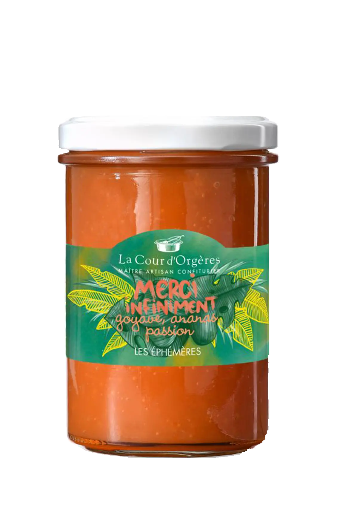MERCI INFINIMENT - Confiture artisanale goyave ananas passion