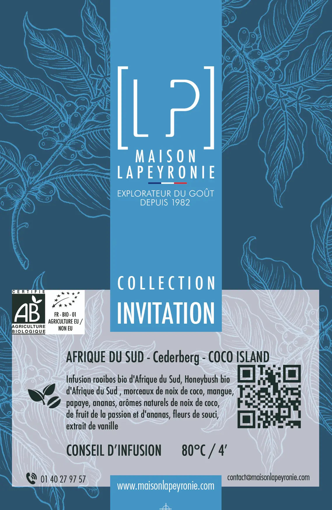 COCO ISLAND - Rooibos Ananas Coco - Assemblage BIO