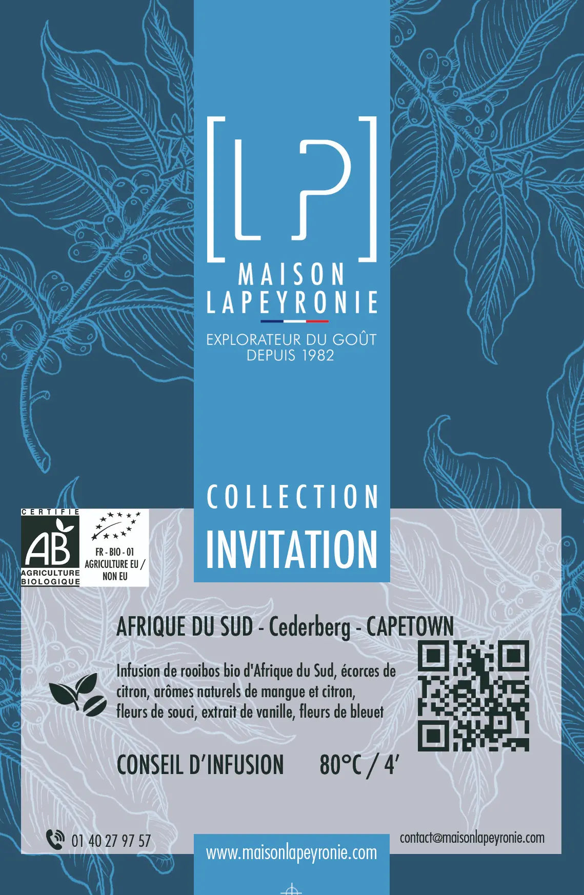 CAPETOWN - Rooibos Passion Citron - Assemblage BIO