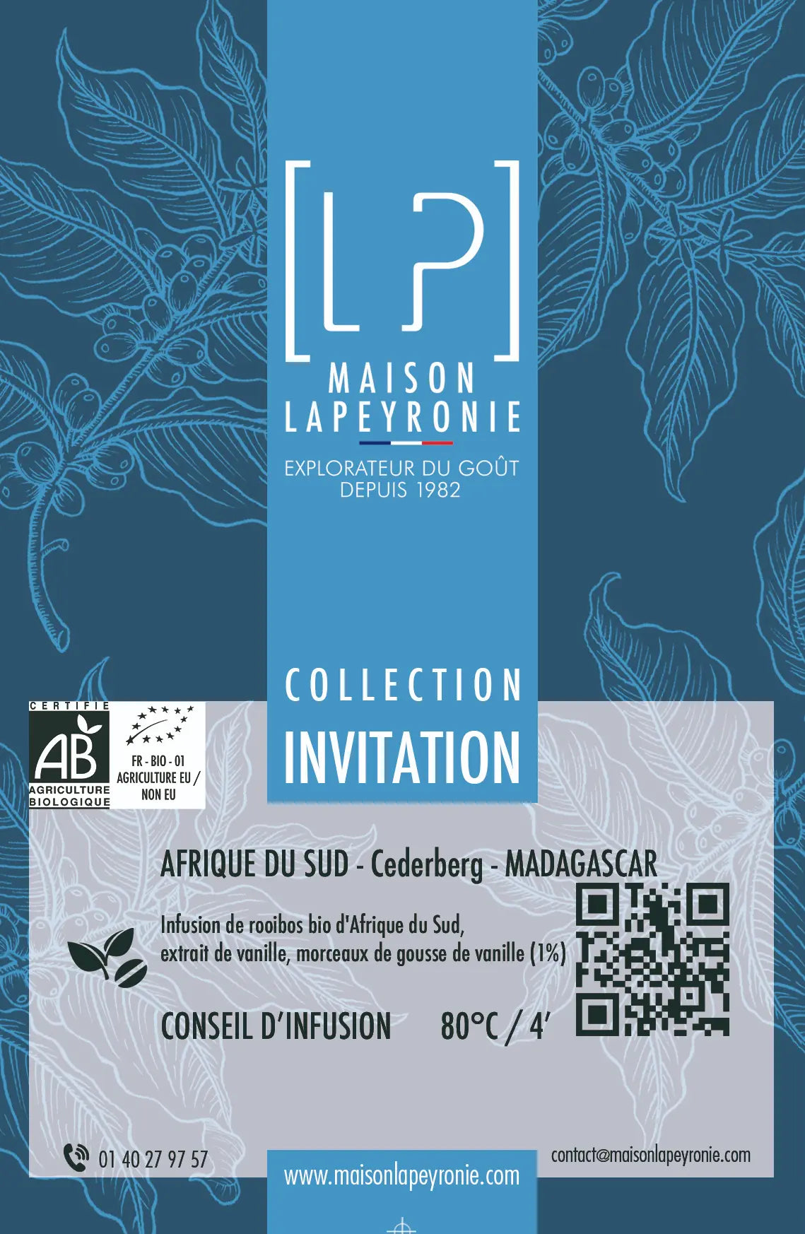 MADAGASCAR - Rooibos Vanille - Assemblage BIO