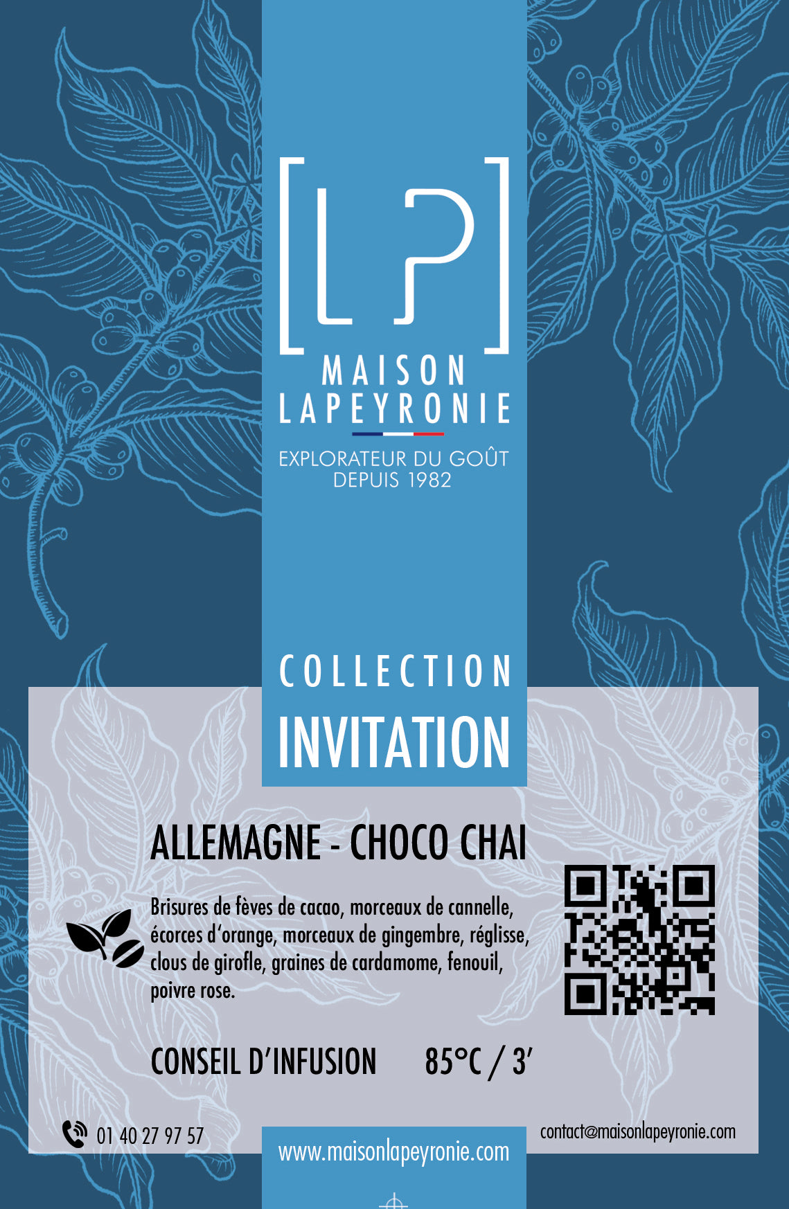 CHOCO CHAI - Infusion Chocolat Épices - Assemblage