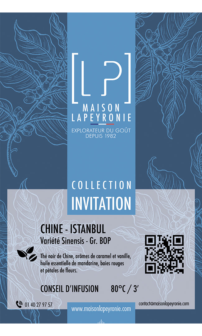 ISTANBUL - BOP - Thé noir vanille caramel mandarine - Assemblage