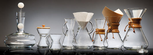 Carafes Chemex avec filtres