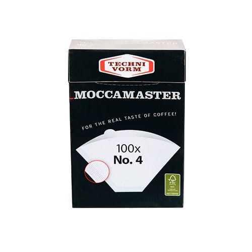 MOCCAMASTER - 100 Filtres papier N°4