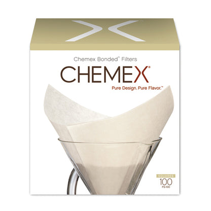 CHEMEX - 100 Filtres papier - 6-8 Tasses