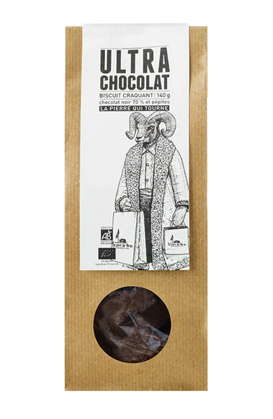 ULTRA CHOCOLAT - Biscuits artisanaux Bio chocolat