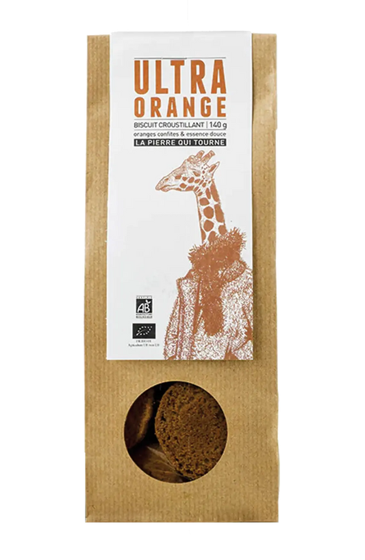 ULTRA ORANGE - Biscuits artisanaux Bio orange