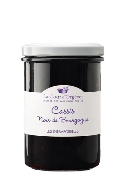 CERISES GRIOTTES // PÊCHE SANGUINE // CASSIS NOIR - Lot de 3 confitures artisanales