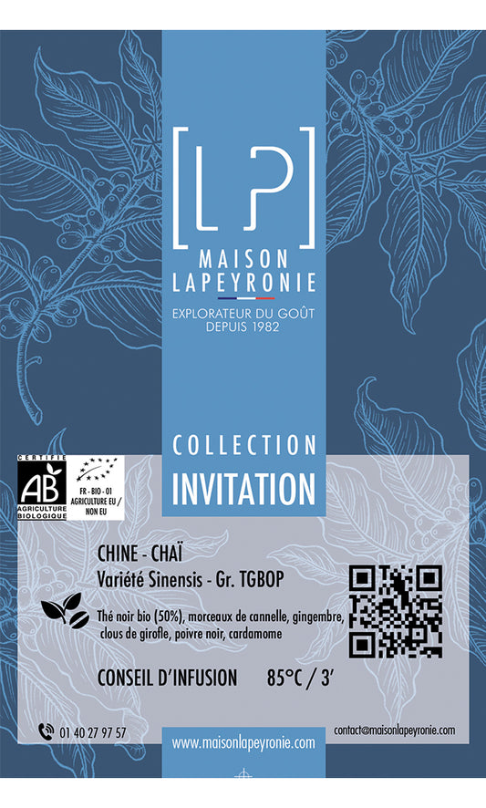 CHAI - TGBOP - Thé épicé - Assemblage BIO