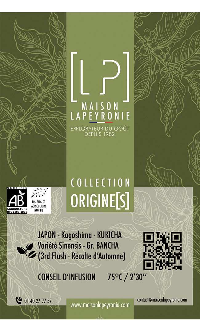 // Thé du mois // JAPON - Kukicha - Bancha - Thé vert - Pure Origine BIO